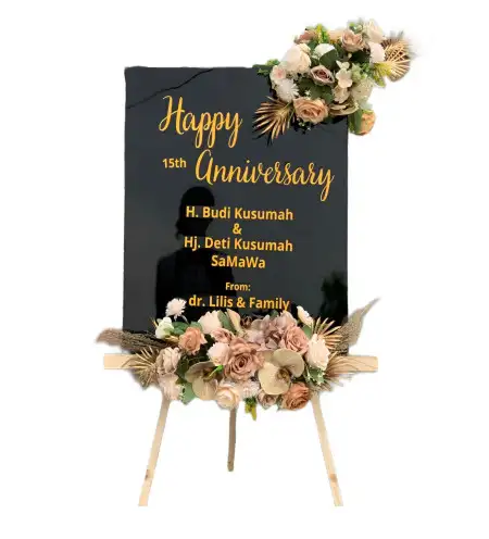 Papan Bunga Akrilik Botoreco